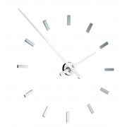 Nalepovací hodiny Designové nástěnné hodiny Nomon TACON 12L white 100cm