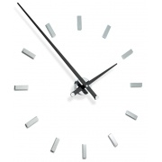 Nalepovací hodiny Designové nástěnné hodiny Nomon TACON 12L black 100cm
