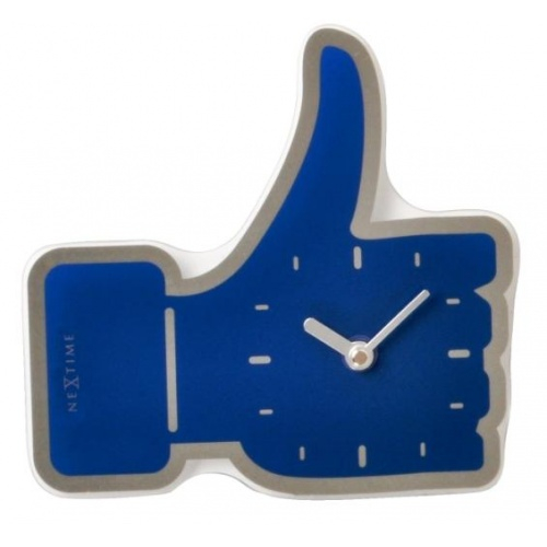 Designové nástěnné hodiny 5185bl Nextime mini Facebook Like 21cm
Kliknutím zobrazíte detail obrázku.