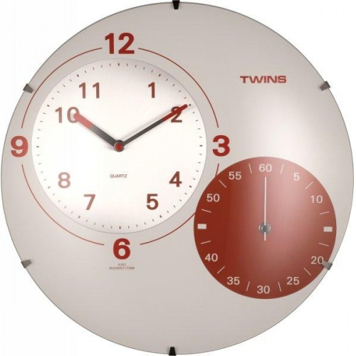 Nástěnné hodiny Twins 353 white 35cm
Kliknutím zobrazíte detail obrázku.