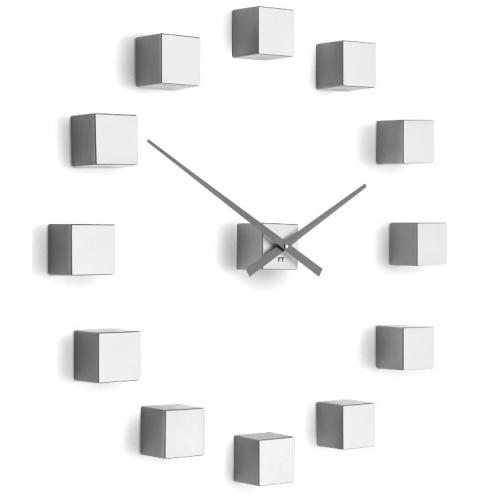 Designové nástěnné nalepovací hodiny Future Time FT3000SI Cubic silver
Kliknutím zobrazíte detail obrázku.