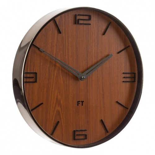 Designové nástěnné hodiny Future Time FT3010TT Flat walnut titanium 30cm
Kliknutím zobrazíte detail obrázku.