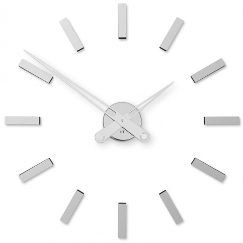 Designové nalepovací hodiny Future Time FT9600SI Modular chrome 60cm
Kliknutím zobrazíte detail obrázku.