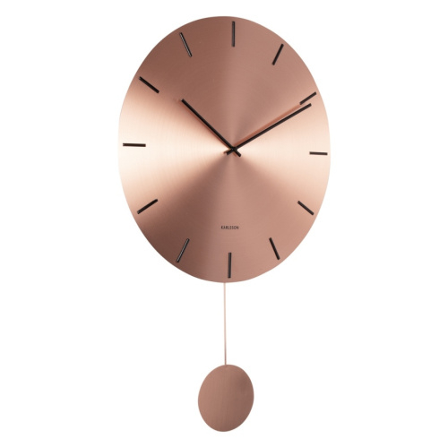 Designové kyvadlové nástěnné hodiny 5863CO Karlsson 47cm
Kliknutím zobrazíte detail obrázku.