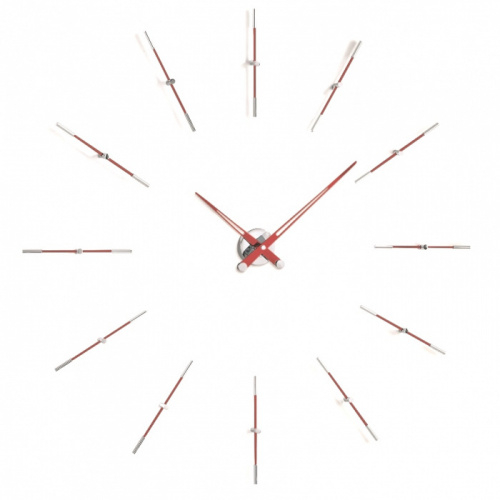 Designové nástěnné hodiny Nomon Merlin 12i red 110cm
Kliknutím zobrazíte detail obrázku.
