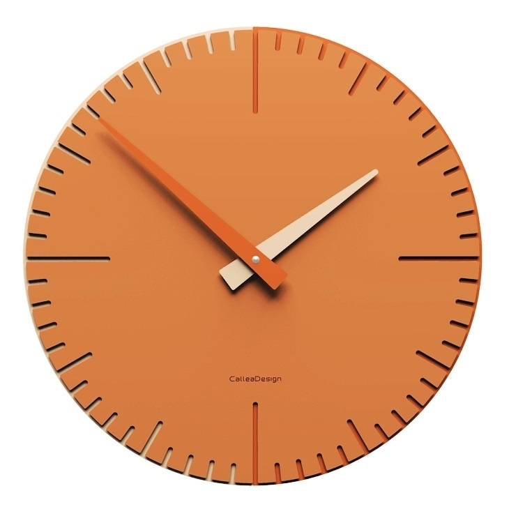 Designové hodiny 10-025 CalleaDesign Exacto 36cm (více barevných variant)