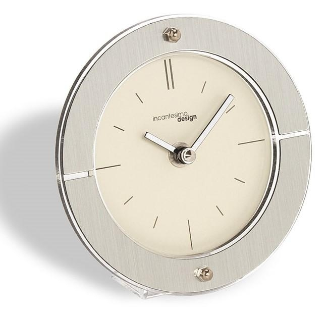 Designové stolní hodiny I109MT IncantesimoDesign 14cm - záruka 3 roky