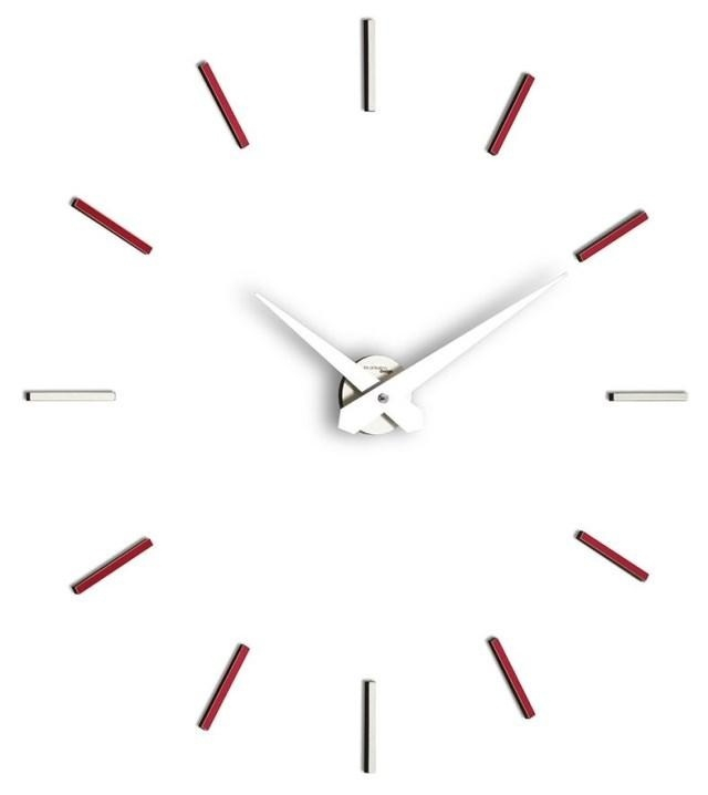 Designové nástěnné hodiny I200MVN red IncantesimoDesign 90-100cm - záruka 3 roky + doprava ZDARMA!