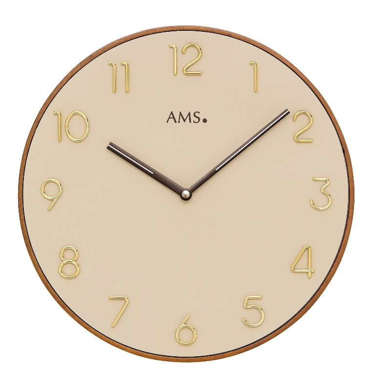 Designové nástěnné hodiny 9563 AMS 30cm - záruka 3 roky + doprava ZDARMA!