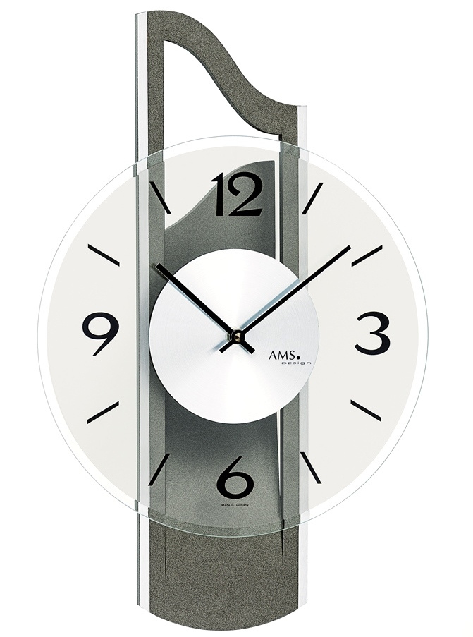 Designové nástěnné hodiny 9682 AMS 42cm