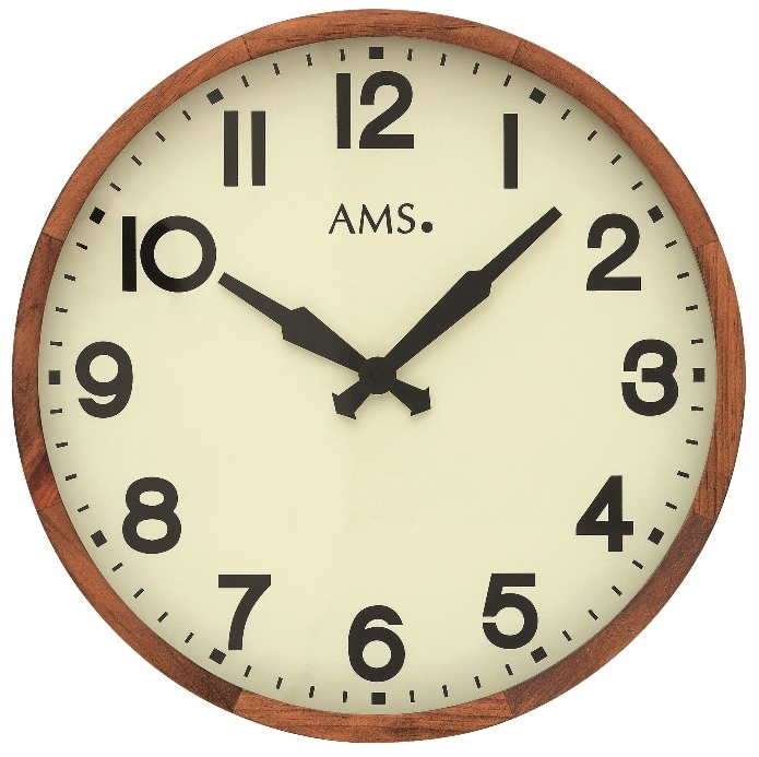 Nástěnné hodiny 9535 AMS 40cm - záruka 3 roky + doprava ZDARMA!