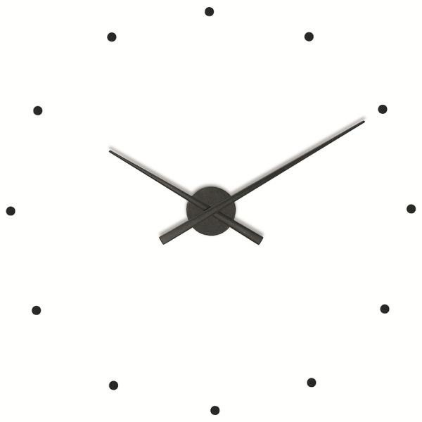 Designové nástěnné hodiny NOMON OJ černé 80cm - záruka 3 roky + doprava ZDARMA!