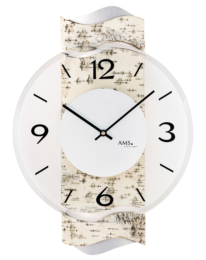 Designové nástěnné hodiny 9624 AMS 39cm