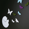 Designové hodiny Diamantini & Domeniconi Butterfly sky blue 40cm (obrázek 4)