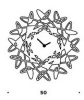 Designové nástěnné hodiny 303 Meridiana 50cm (obrázek 1)