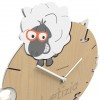 Dětské hodiny CalleaDesign ovečka 36cm (možnost vlastního jména) (obrázek 2)