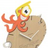 Dětské hodiny CalleaDesign chobotnice 36cm (možnost vlastního jména) (obrázek 2)