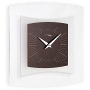 Designové nástěnné hodiny I059CL chocolate IncantesimoDesign 35cm