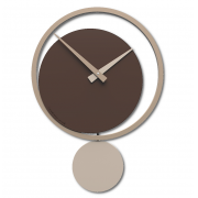 Designové kyvadlové hodiny 11-010 CalleaDesign Eclipse 51cm (více barevných variant)