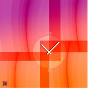Nástěnné hodiny Designové nástěnné hodiny 5010-0002 DX-time 40cm