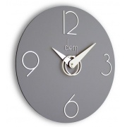 Designové nástěnné hodiny I501GR grey IncantesimoDesign 40cm