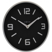 Nástěnné hodiny Designové nástěnné hodiny 8148zw Nextime Shuwan 43cm