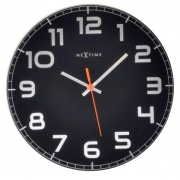 Designové nástěnné hodiny 8817zw Nextime Classy round 30cm