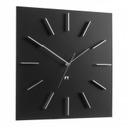 Nástěnné hodiny Designové nástěnné hodiny Future Time FT1010BK Square black 40cm