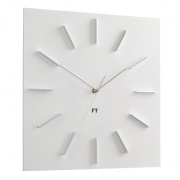Nástěnné hodiny Designové nástěnné hodiny Future Time FT1010WH Square white 40cm