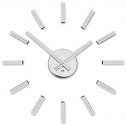 Nástěnné hodiny Designové nalepovací hodiny Future Time FT9400WH Modular white 40cm