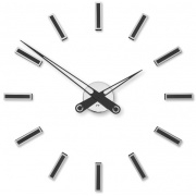 Nástěnné hodiny Designové nalepovací hodiny Future Time FT9600BK Modular black 60cm