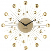 Designové nástěnné hodiny 4860GD Karlsson 30cm