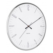 Designové nástěnné hodiny 5754WH Karlsson 40cm