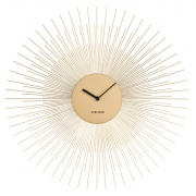 Designové nástěnné hodiny 5817GD Karlsson 45cm