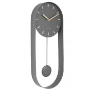 Kyvadlové hodiny Designové kyvadlové nástěnné hodiny 5822GY Karlsson 50cm
