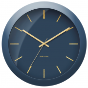 Designové nástěnné hodiny 5840BL Karlsson 40cm