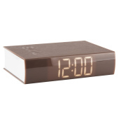 Stolní hodiny Designové LED hodiny - budík 5861WG Karlsson 20cm