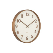 Nástěnné hodiny Designové nástěnné hodiny 5872WH Karlsson 40cm