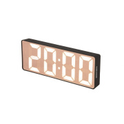 Stolní hodiny Designové LED hodiny - budík 5877BK Karlsson 16cm
