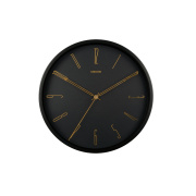 Nástěnné hodiny Designové nástěnné hodiny 5898BK Karlsson 35cm