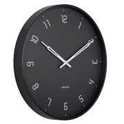 Nástěnné hodiny Designové nástěnné hodiny 5950BK Karlsson 40cm