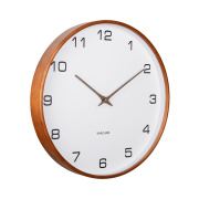 Nástěnné hodiny Designové nástěnné hodiny 5993WH Karlsson 40cm
