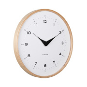 Nástěnné hodiny Designové nástěnné hodiny 5995WH Karlsson 30cm