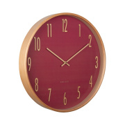 Nástěnné hodiny Designové nástěnné hodiny 5996RD Karlsson 40cm