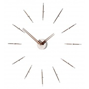 Designové nástěnné hodiny Nomon Merlin Walnut Small 70cm