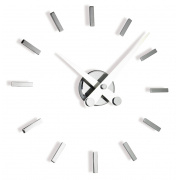 Nalepovací hodiny Designové nástěnné hodiny Nomon Puntos Suspensivos 12i white 50cm