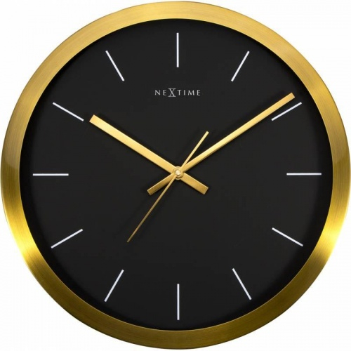 Designové nástěnné hodiny 2524gb Nextime Stripe Golg Black 45cm
Kliknutím zobrazíte detail obrázku.
