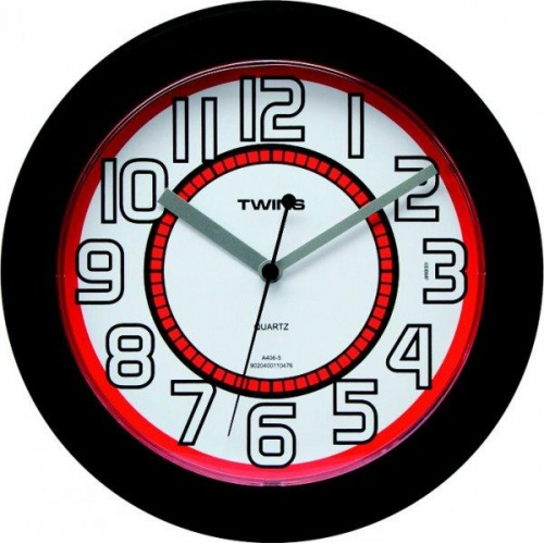 Nástěnné hodiny Twins 406 black 23cm
Kliknutím zobrazíte detail obrázku.