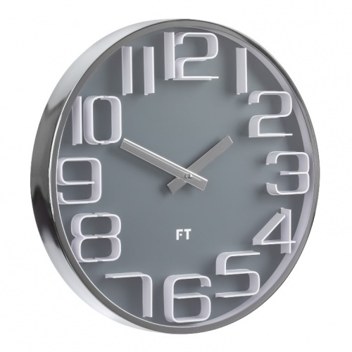 Designové nástěnné hodiny Future Time FT7010GY Numbers grey 30cm
Kliknutím zobrazíte detail obrázku.