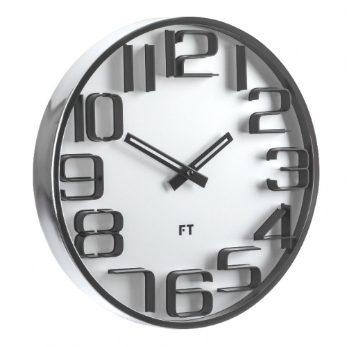Designové nástěnné hodiny Future Time FT7010SI Numbers silver  30cm
Kliknutím zobrazíte detail obrázku.